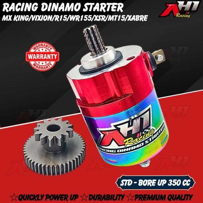 SALE  DINAMO STARTER MXKING VIXION R15 V2 V3 VVA WR 155 XSR 155 MT15 XABRE WR155 BORE UP 350 CC