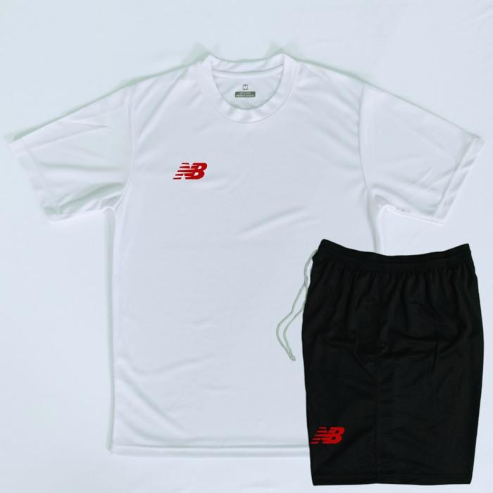 Tiento Wares - Baju Olahraga Setelan Jersey Bola Futsal Pria Wanita Dewasa Maroon & Hitam Jersey