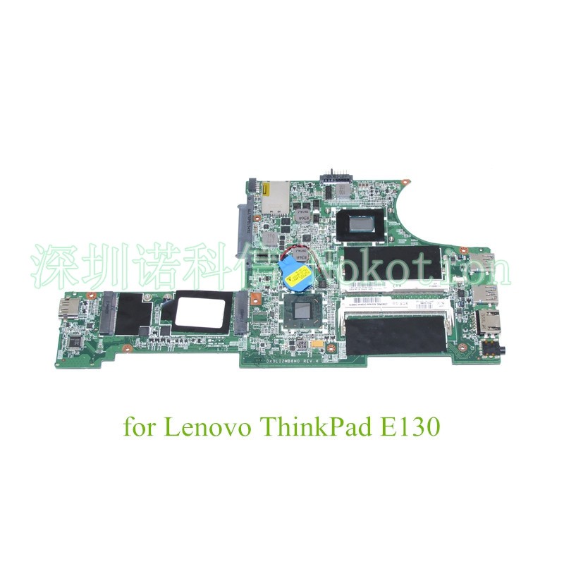 Casing Laptop NOKOTION 04Y1322 DA0LI2MB8H0 For Lenovo ThinkPad Edge E130 X131E X131 System Board Mot
