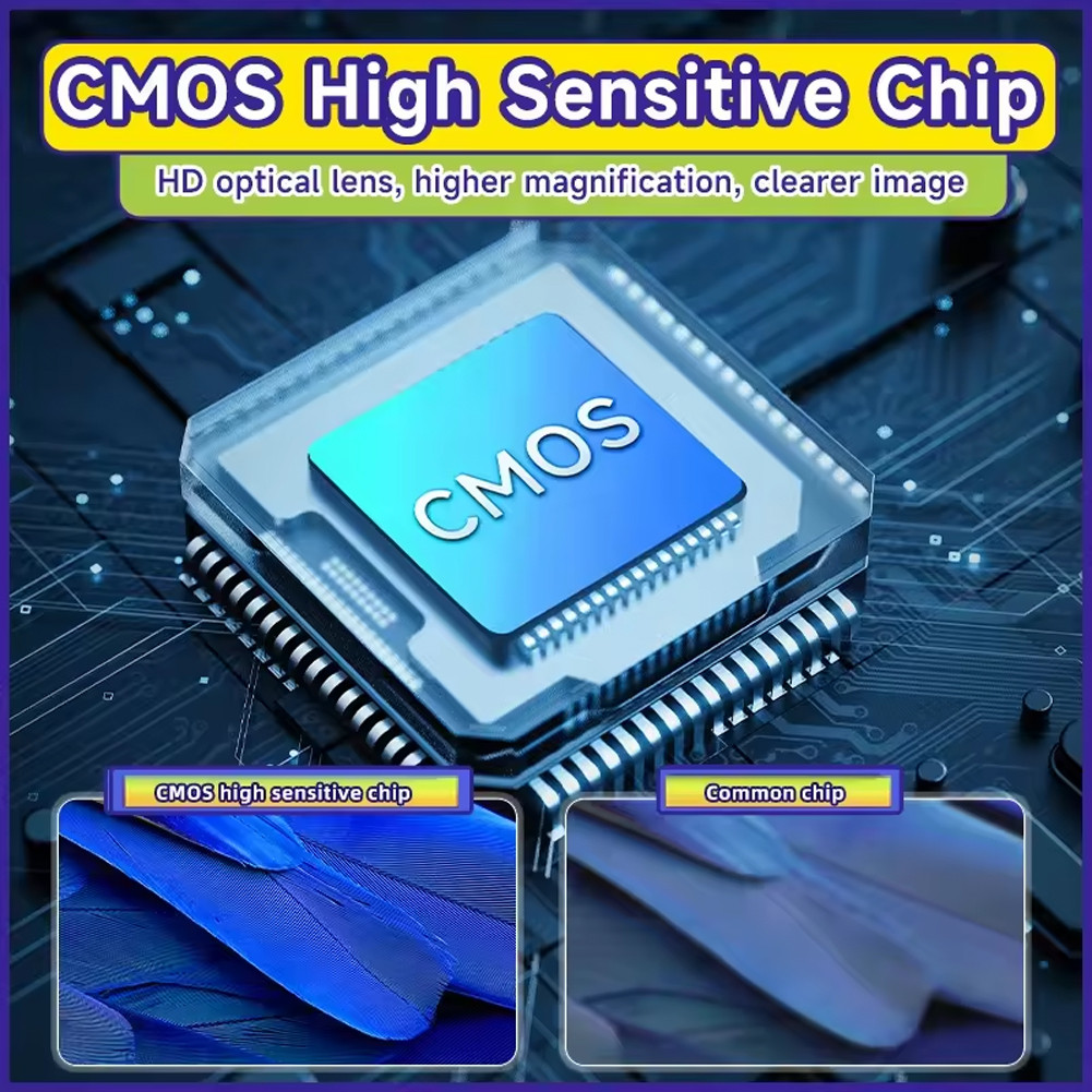 Microscope for Kids 2 Inch IPS Screen Handheld Microscope Camera Kids Microscope Portable Microscope