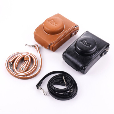 Portable camera bag PU leather case Cover BOX for Leica C-LUX D-LUX7 D-LUX 7 D-LUX6 D-LUX5 D6 D5 D4 