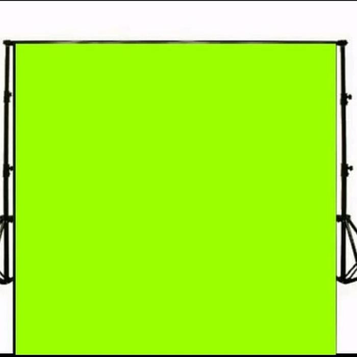 kain background hijau stabilo