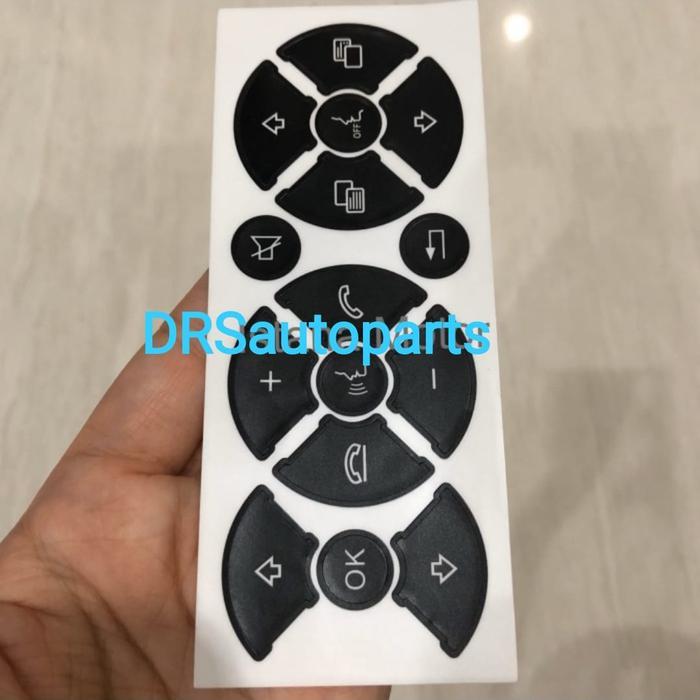 Sticker Stiker Tombol Stir Mercy W204 W212