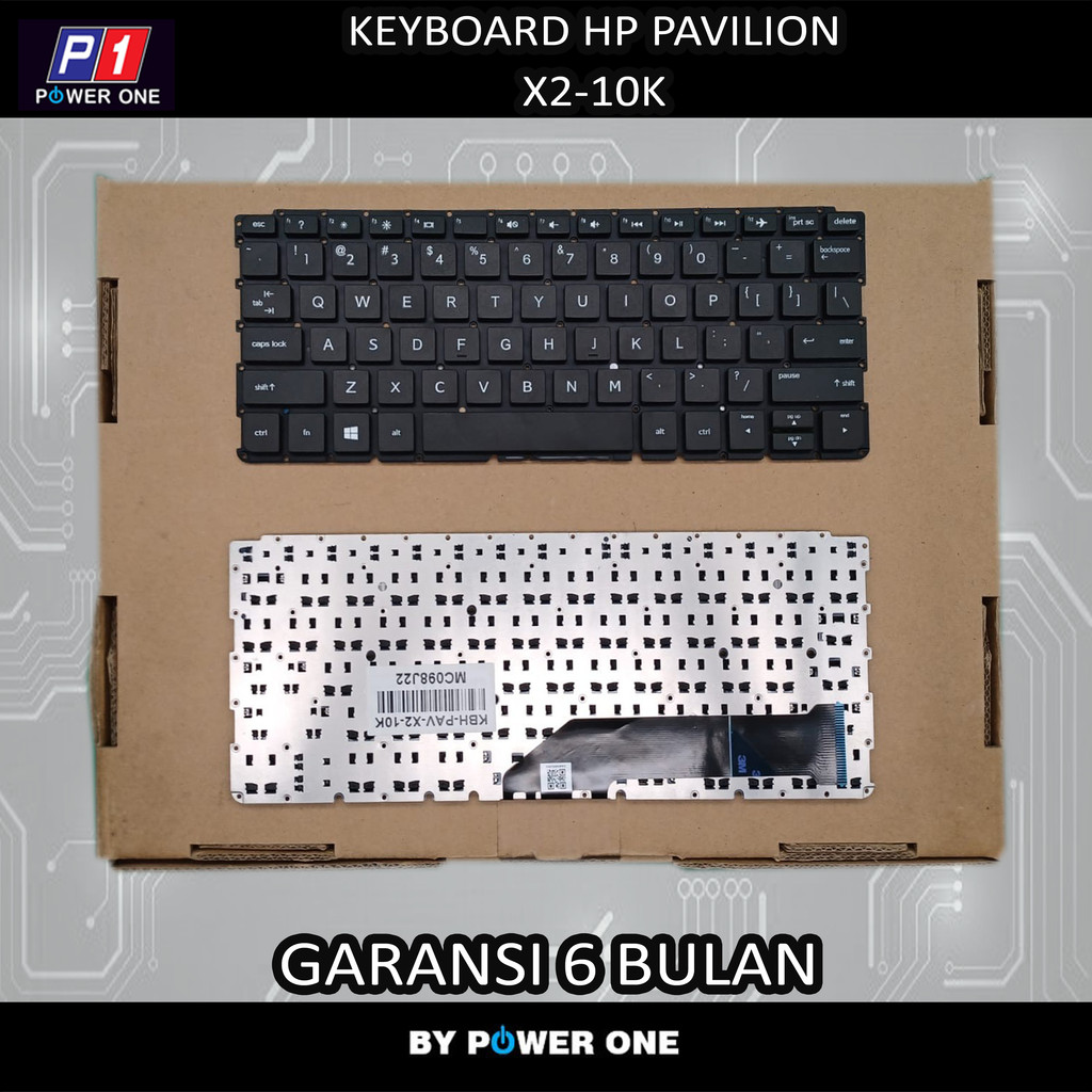 Keyboard HP Pavilion X2-10k Black