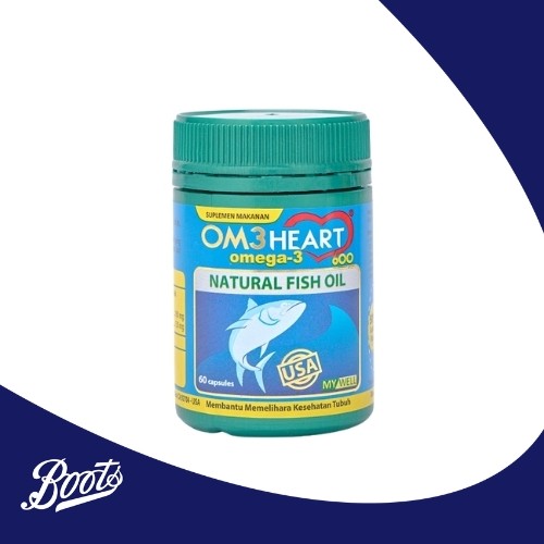 Omeheart Omega 3 Isi 60 Kapsul