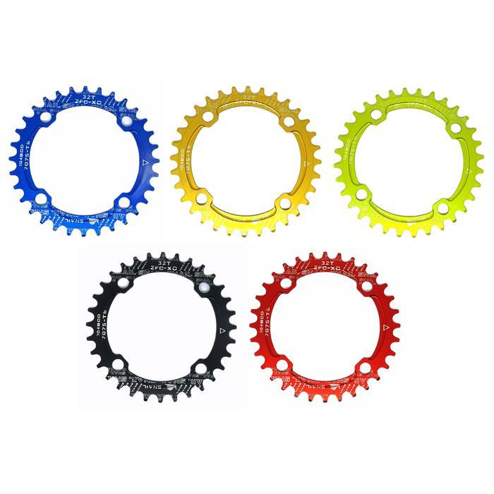Chainring 32T 34T 36T 104Bcd Round Snail Narrow Wide Bcd 104 Sepeda
