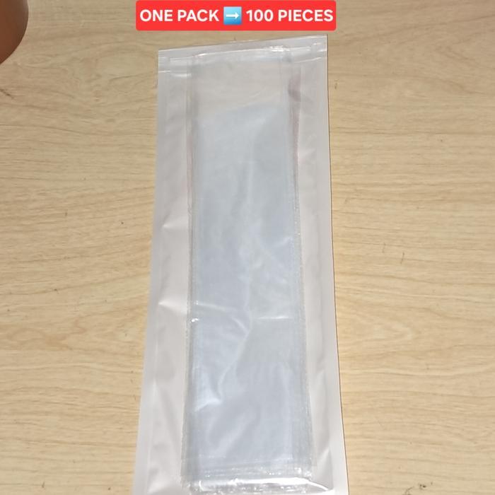 58x7- [100 Pcs] Dental Cover Periapical X-Ray Sensor Plastik Pelindung Alat Rontgen Gigi