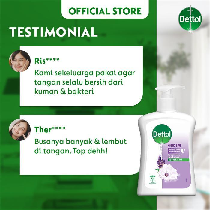 vfvv- Dettol Sabun Cuci Tangan Sensitive 200Ml