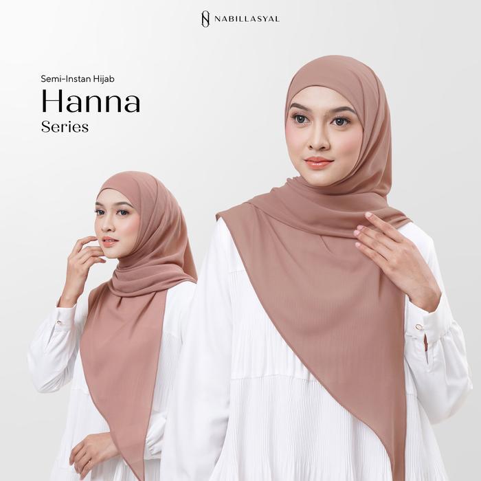 Marwa- Nabillasyal Hijab Segiempat Inner 2 In 1 Hijab Semi-Instant Ceruti Hanna Series