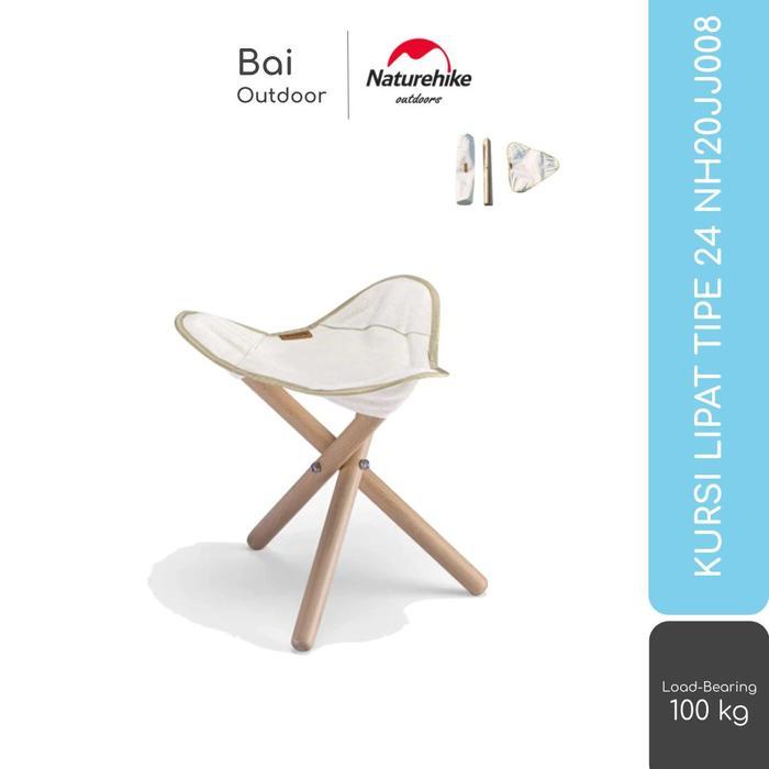 Ready KURSI LIPAT NATUREHIKE NH20JJ008 TIPE 24 CAMPING OUTDOOR MANCING