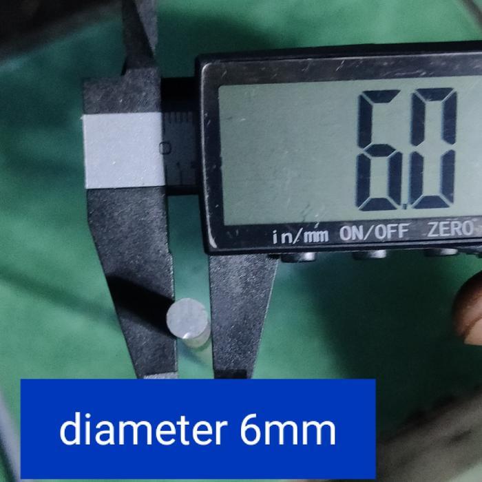 ptm0- As Aluminium Diameter 6Mm Panjang Custom