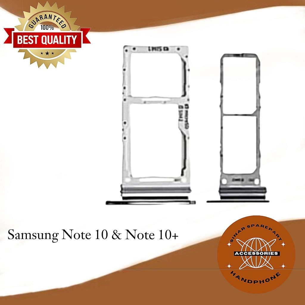 SIMLOCK SIMTRAY SAMSUNG NOTE 10 / NOTE 10 PLUS SLOTSIM TEMPAT KARTU NEW