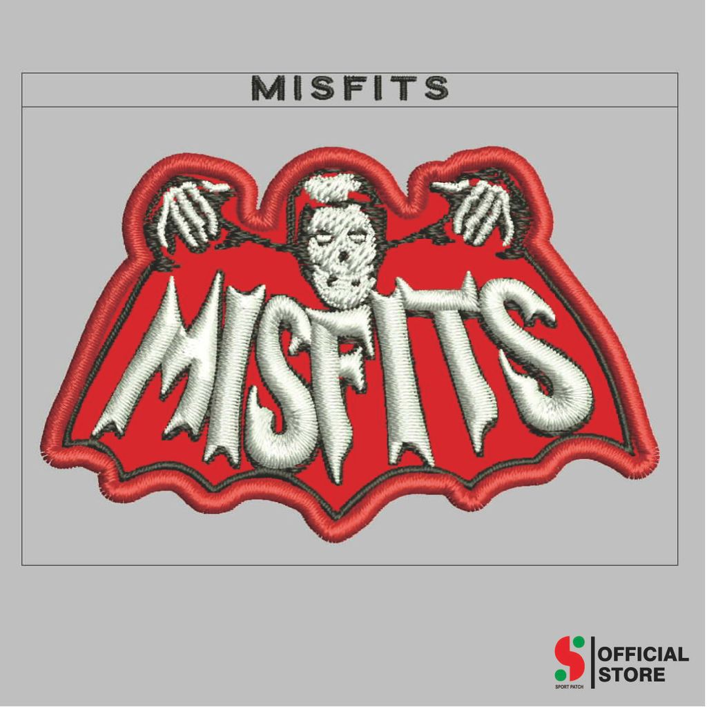 SPORT-166 PATCH LOGO/EMBLEM MISFITS PUNK ROCK BAND