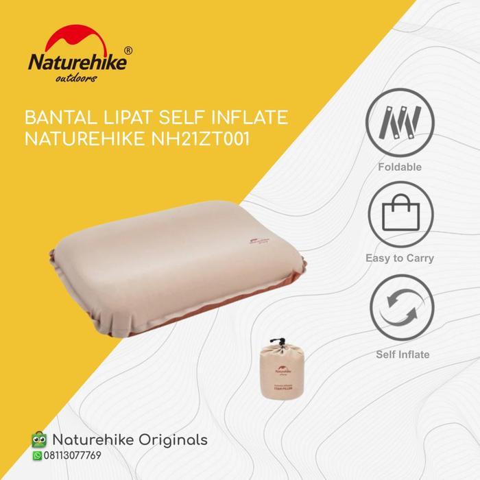 BANTAL LIPAT SELF INFLATE NATUREHIKE NH21ZT001 PORTABLE LIPAT CAMPING