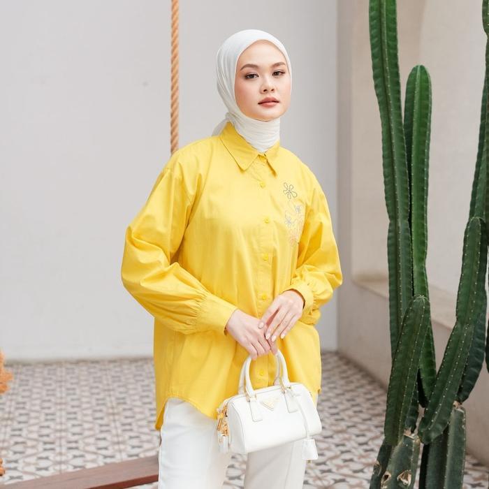 uek4- Mylady Hijab Inka Shirt Kemeja Cantik Mylady Terbaru