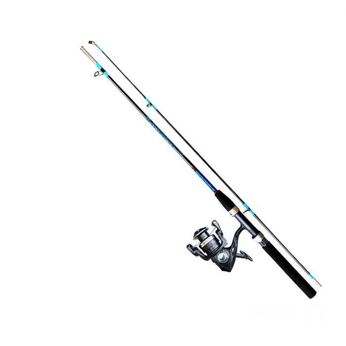 1 Set Paket Joran Pancing Laut Untuk Kekuatan Max Drag 10KG Dengan Reel Pancing Metal Fishing Rod