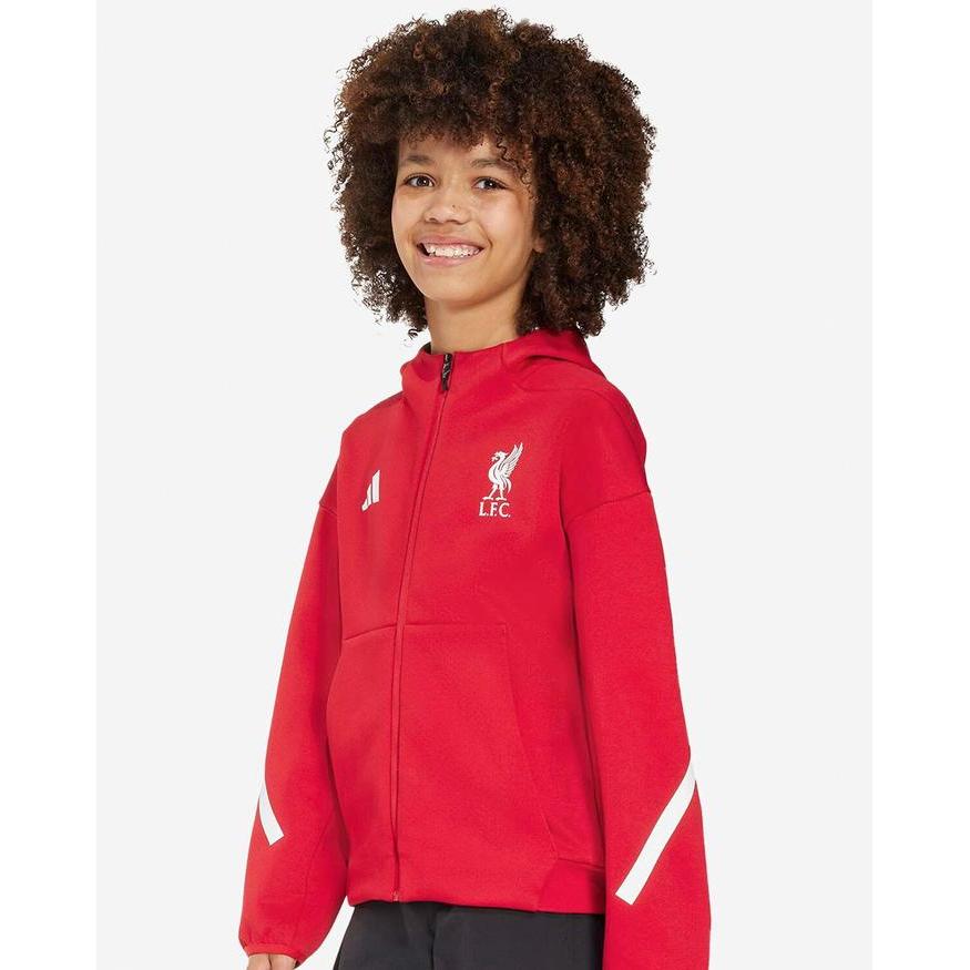Liverpool FC adidas Z.N.E. Anthem Jacket Kids - Official LFC Jaket Original Anak