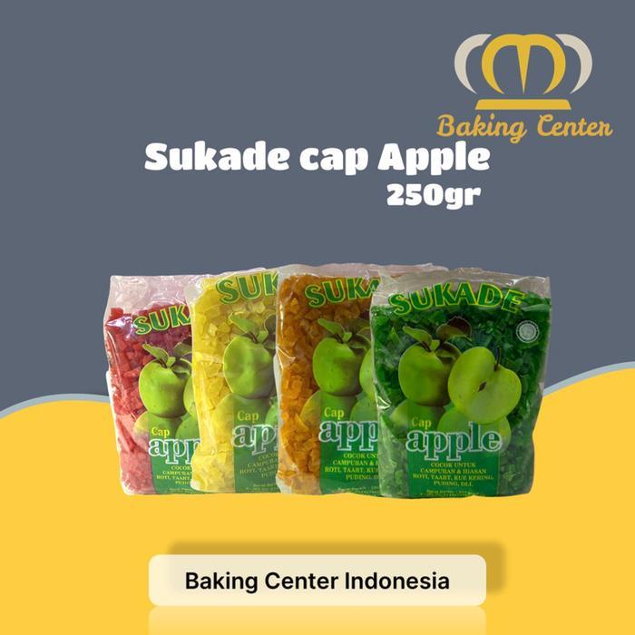 SUKADE MERK APPLE 250GR HIASAN KUE