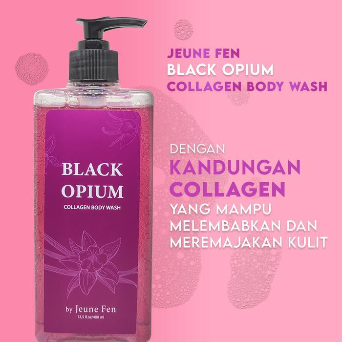TERLARIS BPOM JEUNE FEN Collagen BODY WASH / BODY LOTION Menghaluskan Mengencangkan Hidrasi Kulit