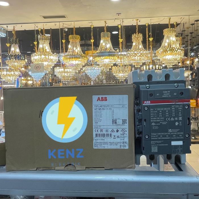 CONTACTOR ABB AF190-30-11-13 / KONTAKTOR ABB AF190-30 100-250V AC/DC 220V