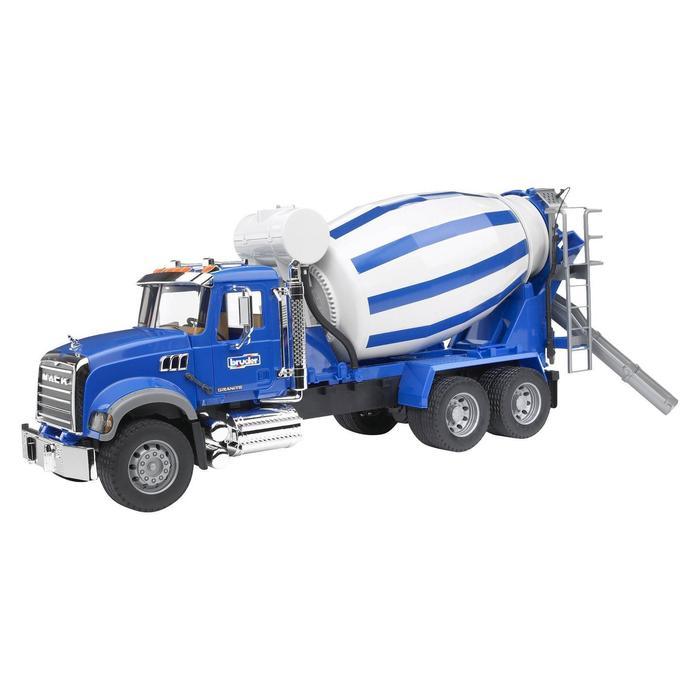 Bruder 2814 K Granite Cement Mier Tru - Mainan Miniatur Truk Molen