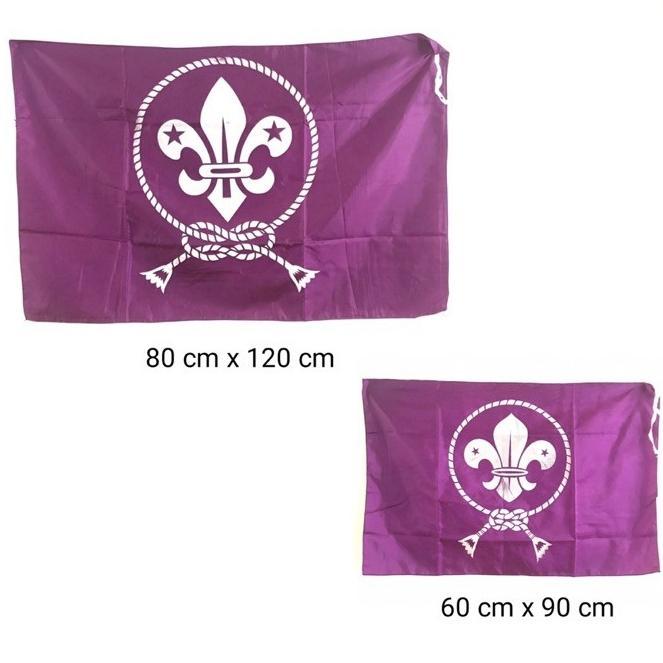 Bendera Pramuka WOSM Biji 80x120 cm