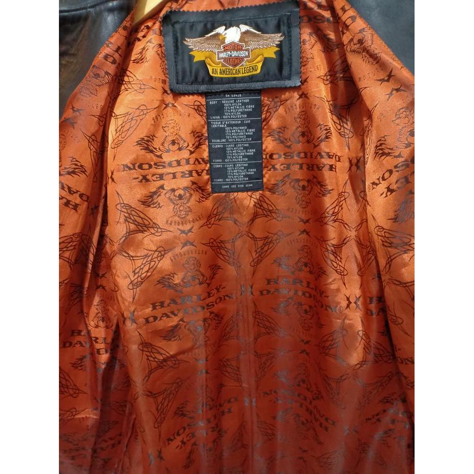 Jaket Kulit Harley Davidson caferacer