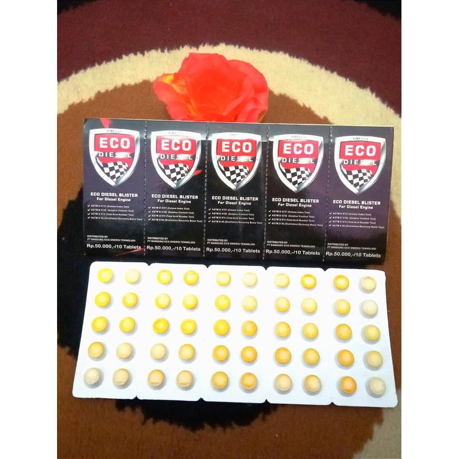 Eco Racing Diesel 1 Blister Isi 50 Penghemat Bbm - Eco Diesel Pasti Promo