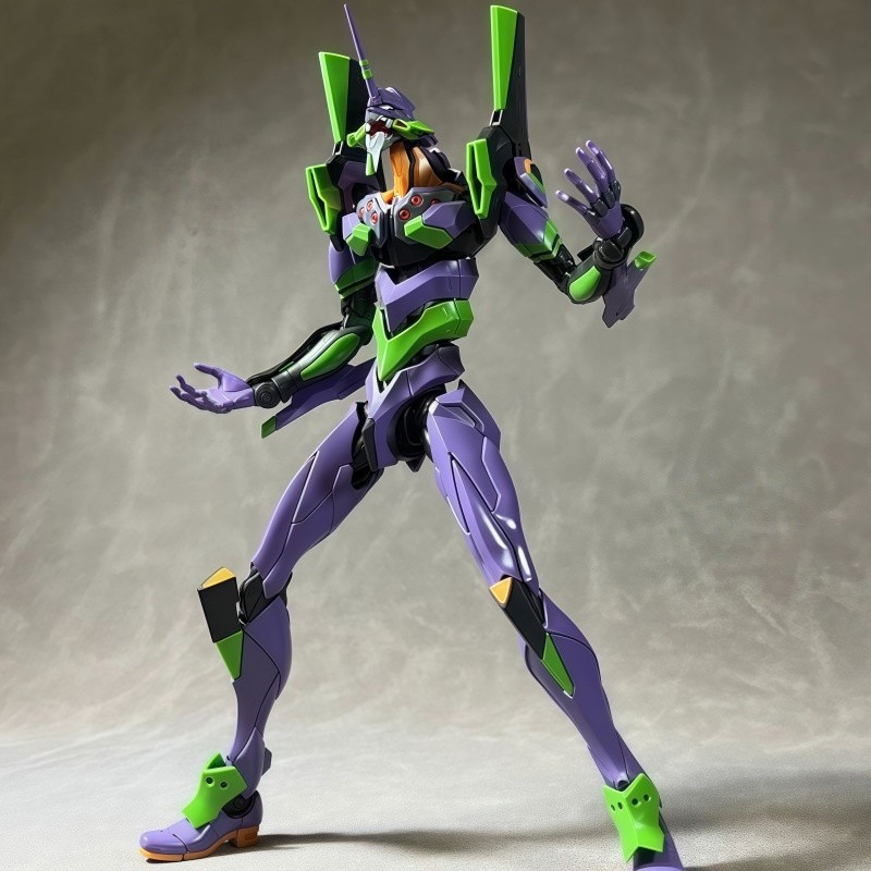 Hot Stock Rg Evangelion Model Kit 1:144 Evangelion Figures Collectble Eva 01 Assembly Kit Mobiles