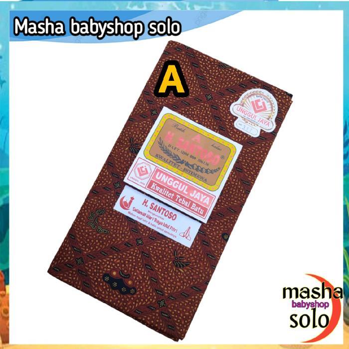 Jarik Batik H Santoso Grade A, Kain Batik A1 Tebal dan Panjang Kebaya - MOTIF A