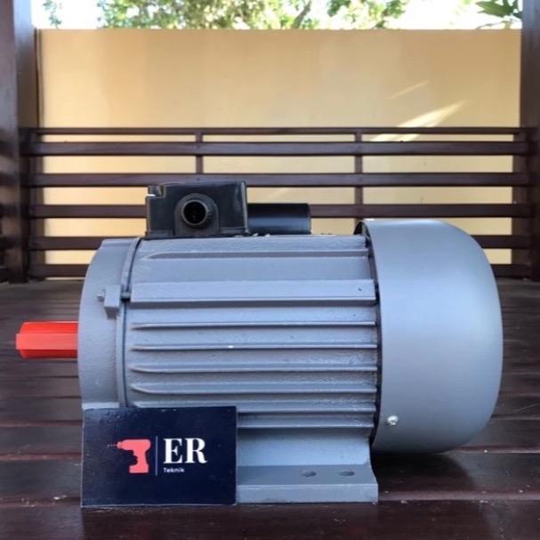 (PROMO) DINAMO PENGGERAK WIPRO 2 HP/PK 1PHASE RPM RENDAH 1400 ELECTRO MOTOR