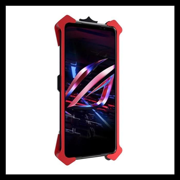 - 07 Case Asus Rog Phone 7 / Ultimate Zimon Bumper Hard Case Metal Armor