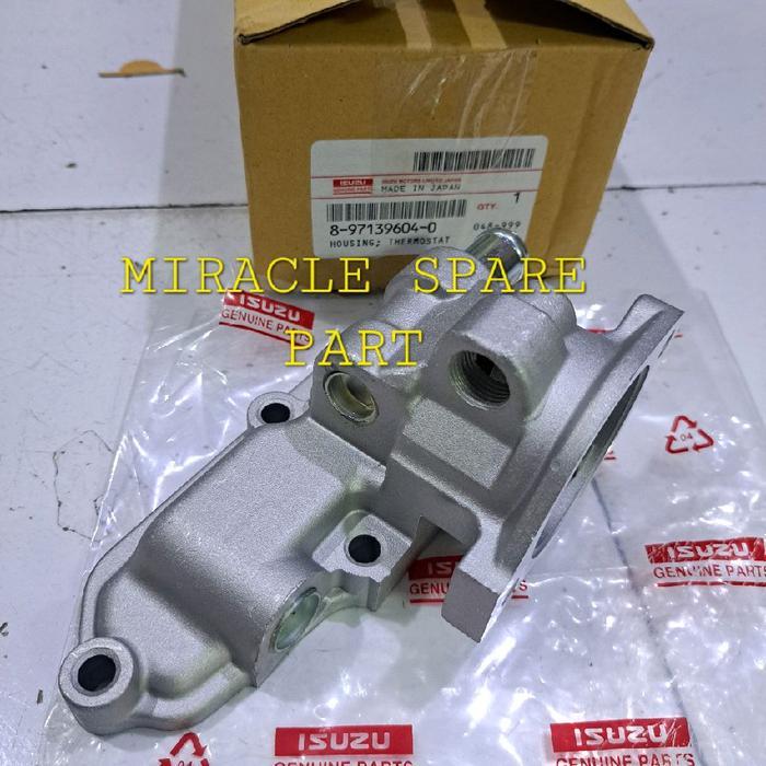 Housing Thermostat Rumah Thermostat Isuzu Elf Nkr55 Nhr55 4Jb1 -- Cai111