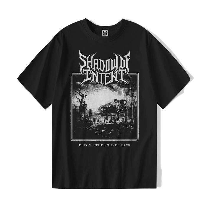 NEW T-Shirt Merchandise Shadow of Intent 'Elegy The Soundtrack' Bootleg MFCLTHS Combed Digital