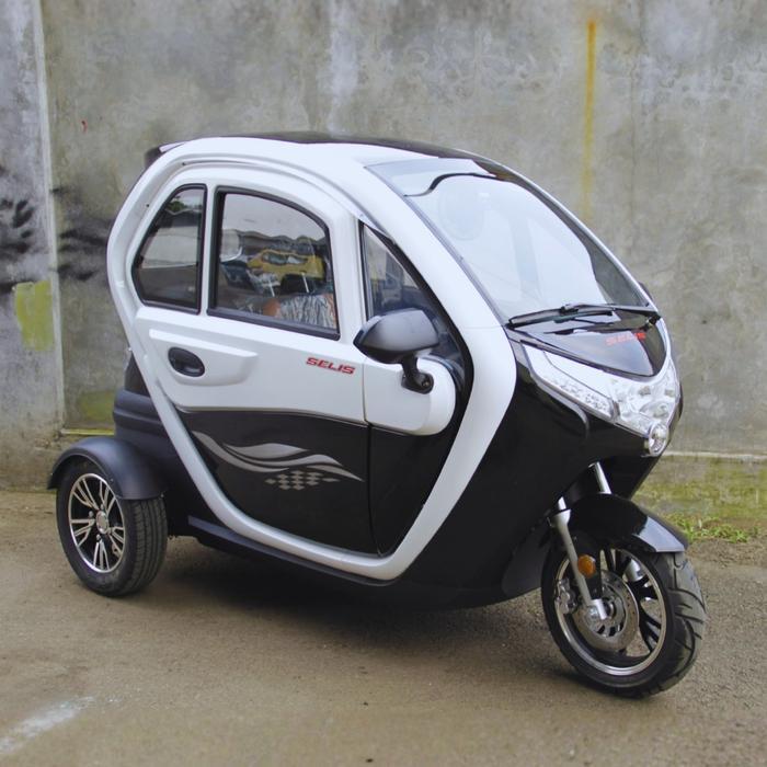 SELIS - Sepeda Motor Listrik Roda 3 tipe New Balis - Putih, Kipas