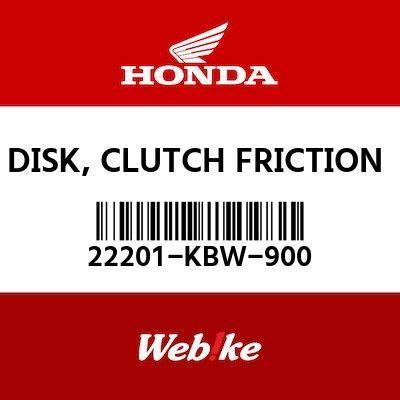 Kampas Kopling 22201-KBW-900 Suku Cadang Asli Honda Thailand Import
