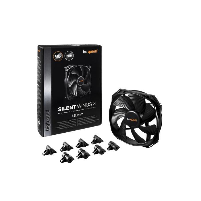 Ada Stok be quiet SILENT WINGS 3 120mm PWM