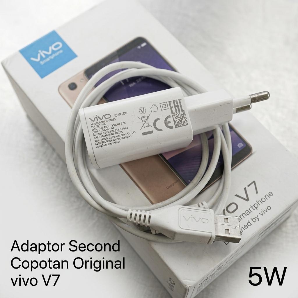 Original Cas vivo PSM05E-050S3 Ori Second Adapter 5V 1A vivo V7