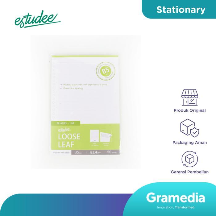 Gramedia Loose Leaf Estudee Premium - Line 8Mm B5