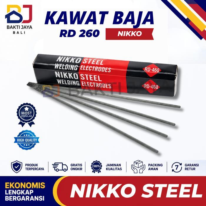 Kawat Las Nikko / Kawat Las Nikko Rd 260 / Kawat Las Nikko 3,2Mm / Kawat Las Nikko 2,6Mm / Kawat Las