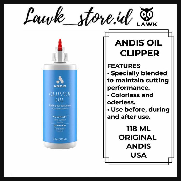 Minyak Andis /Andis Clipper Oil Original Minyak Oli Hair Clipper Andis