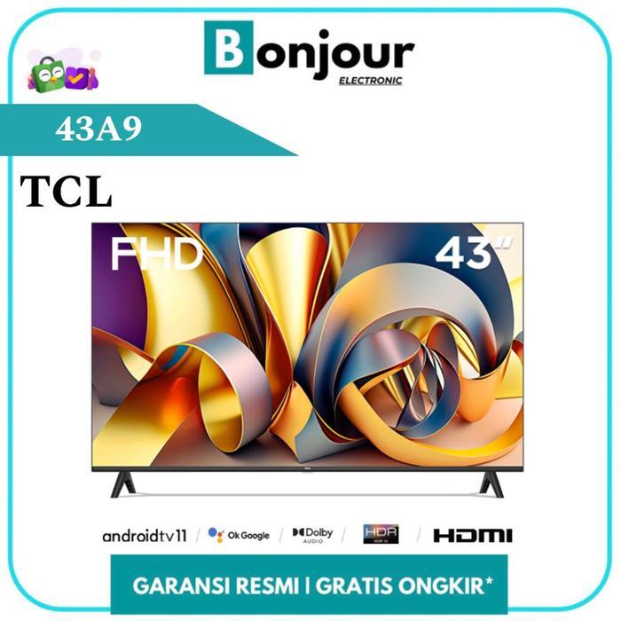 TV TCL 43 Inch Google TV TCL 43A9 Android Google TV TCL A9 43 Inch HD