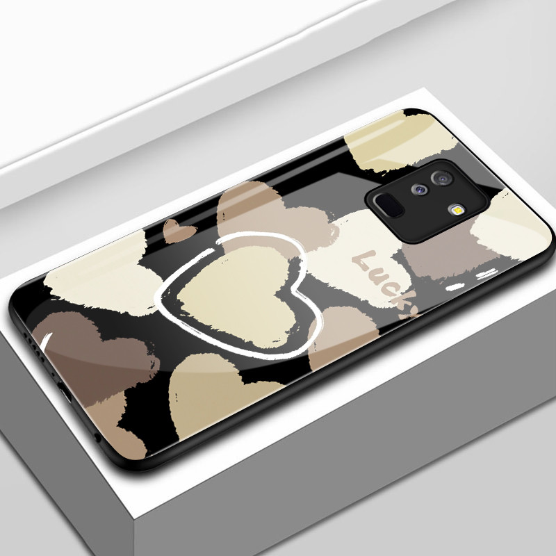 Casing Hp Untuk Samsung A6+ 2018 J8 2018 J6 Plus 2018 J6 Prime Case Casing pola bunga kecil hati ber