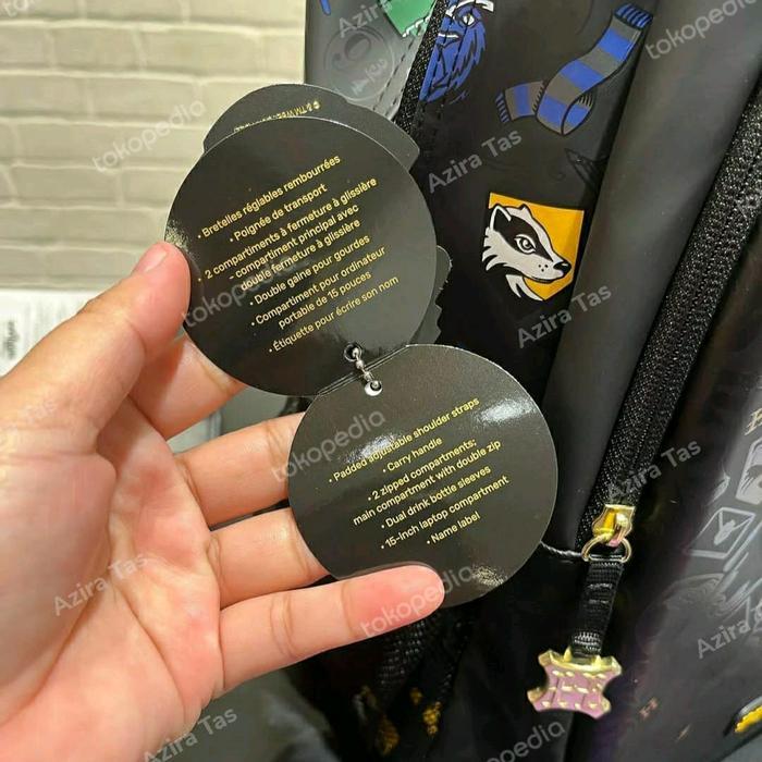 Smiggle X Harry Potter Original Backpack Hogwarts - Tas Ransel
