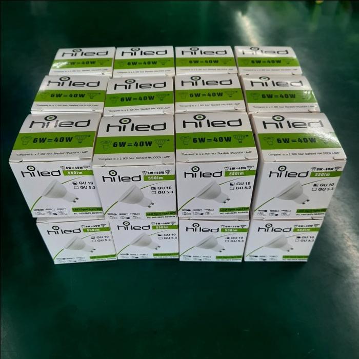 SPOTLIGHT LED 6W 220V GU10 HILED / LAMPU SOROT LED 6W 220V GU10