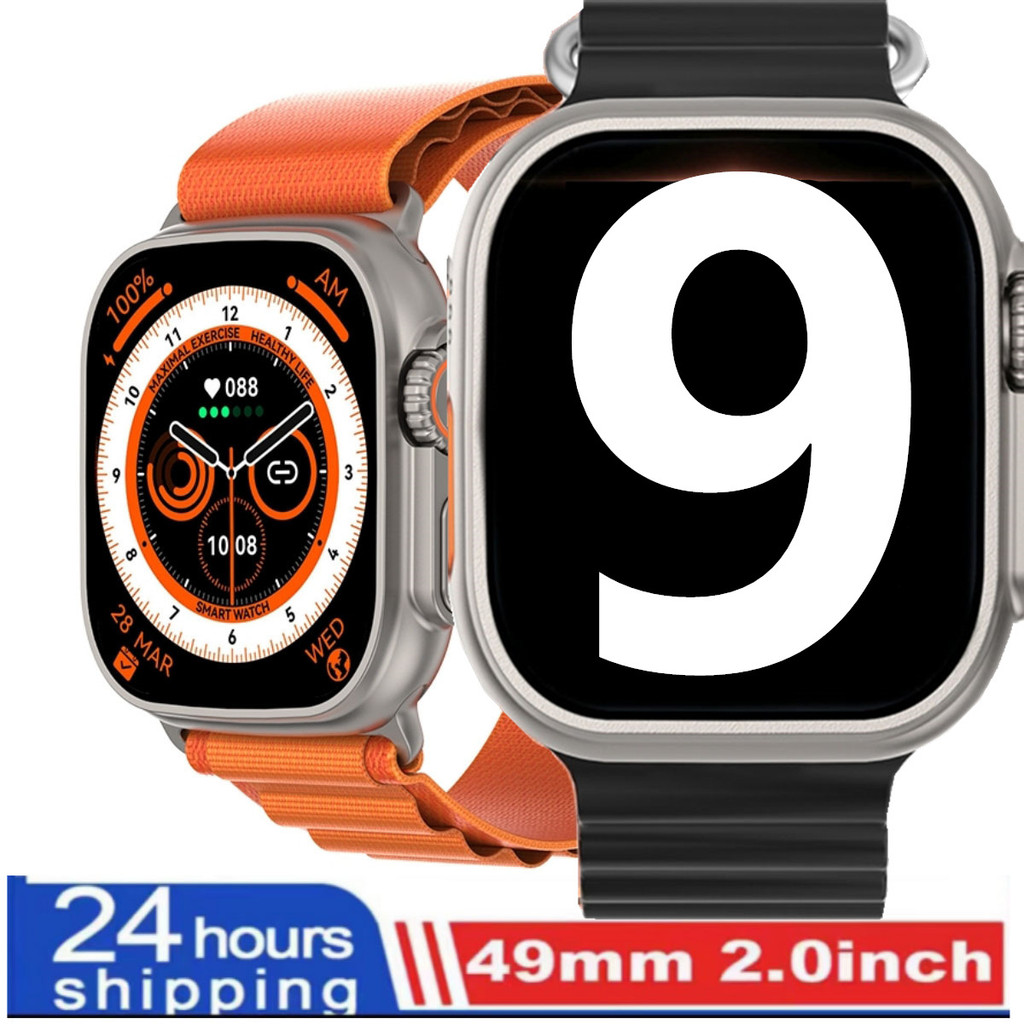 new Smart Watch 9 ultra Pro MAX Gen 2 49mm T900 Amoled Screen