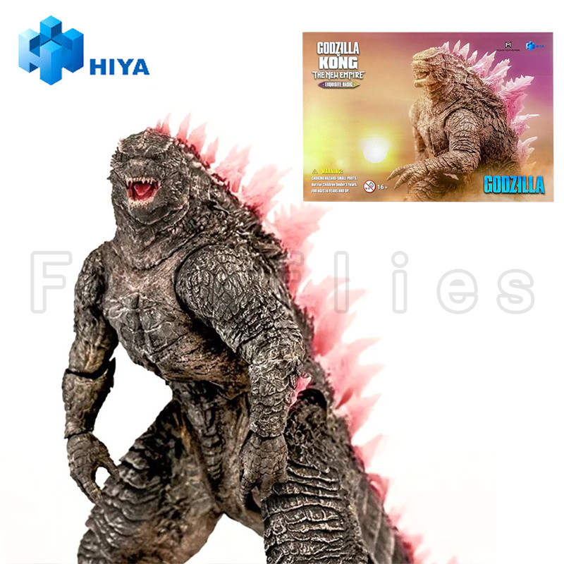 18CM HIYA Action Figure Exquisite Basic Godzilla X Kong The New Empire Godzilla Evolved Ver.