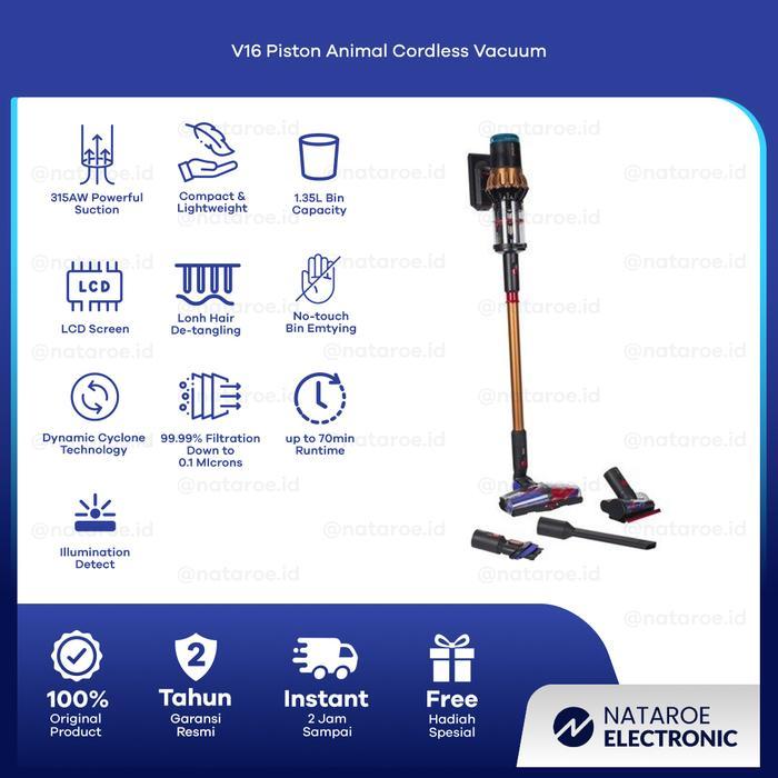 Dyson V16 Piston Animal Cordless Vacuum - Penyedot Debu