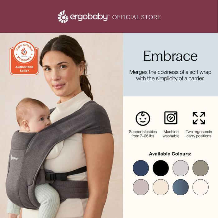 Ergobaby Embrace Carrier - Heather Grey