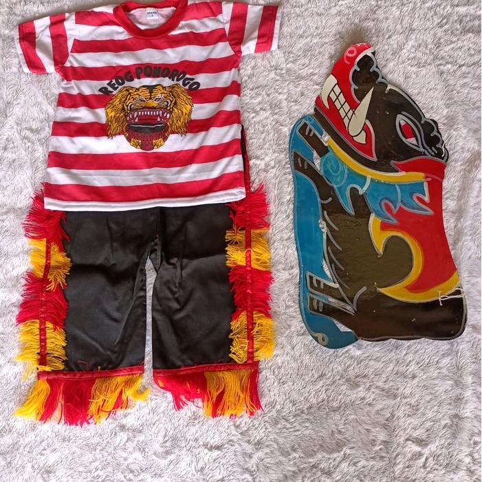 Paket Celeng Dan Baju Jaranan Anak. Baju Jaranan Anak. Celeng Mainan